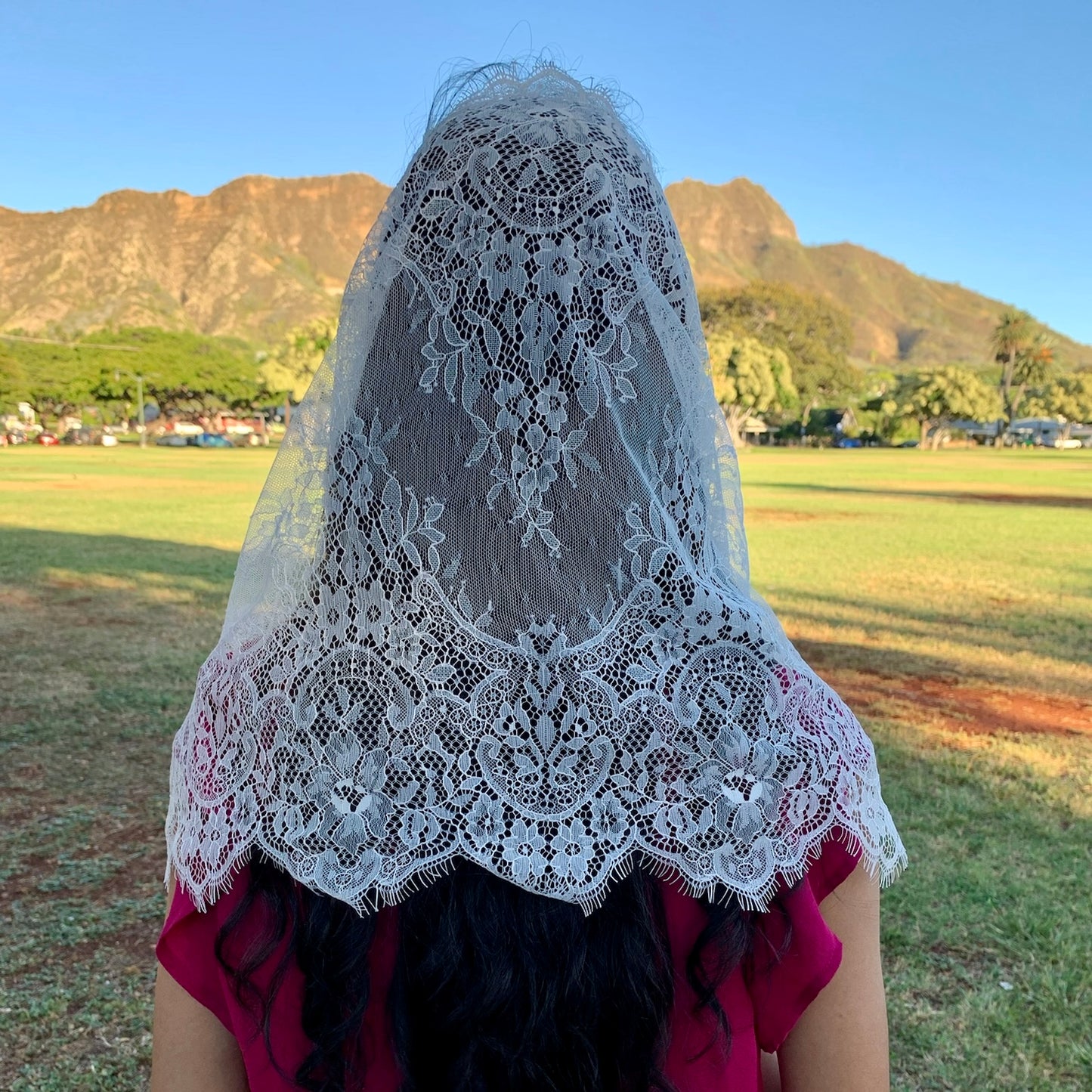 Seat of Wisdom Infinity Veil - Mommy & Me Set-