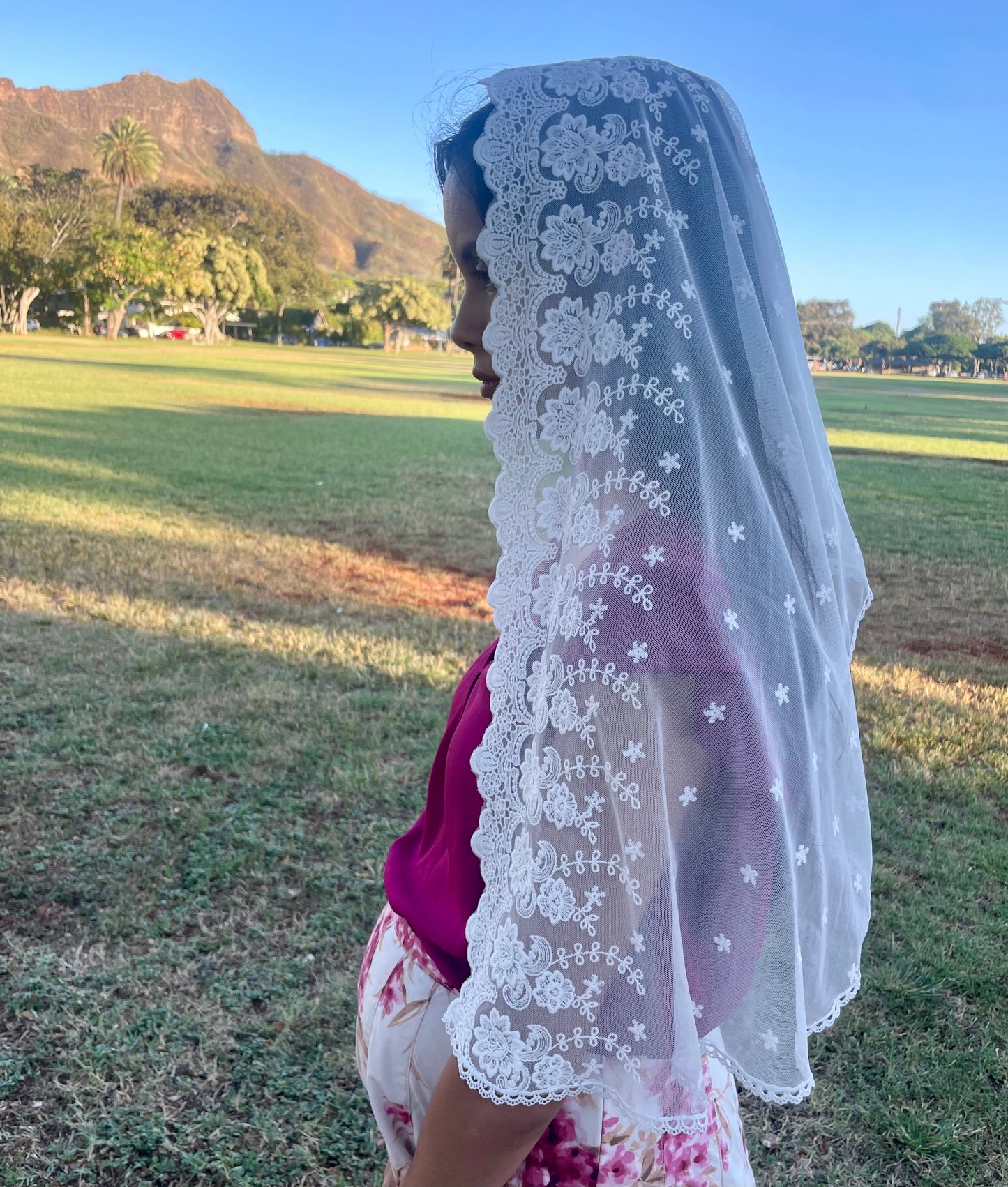 Tower of David Shawl Veil - Women
