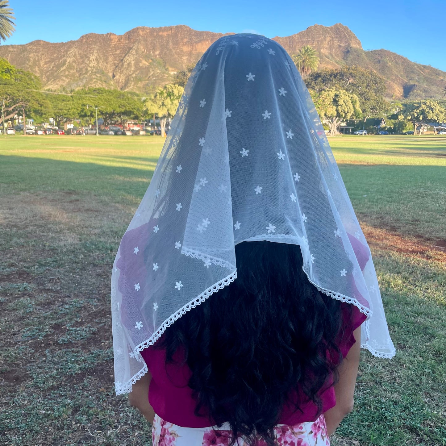 Tower of David Shawl Veil - Women