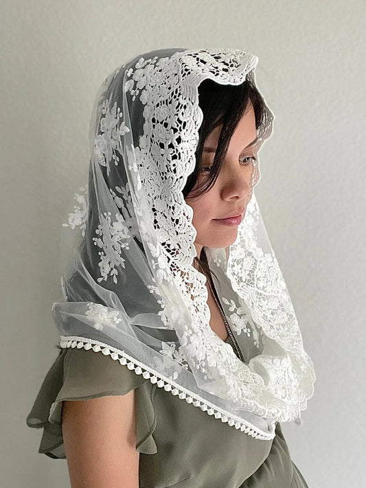 Queen of All Saints Infinity Veil Mama Mary & Me