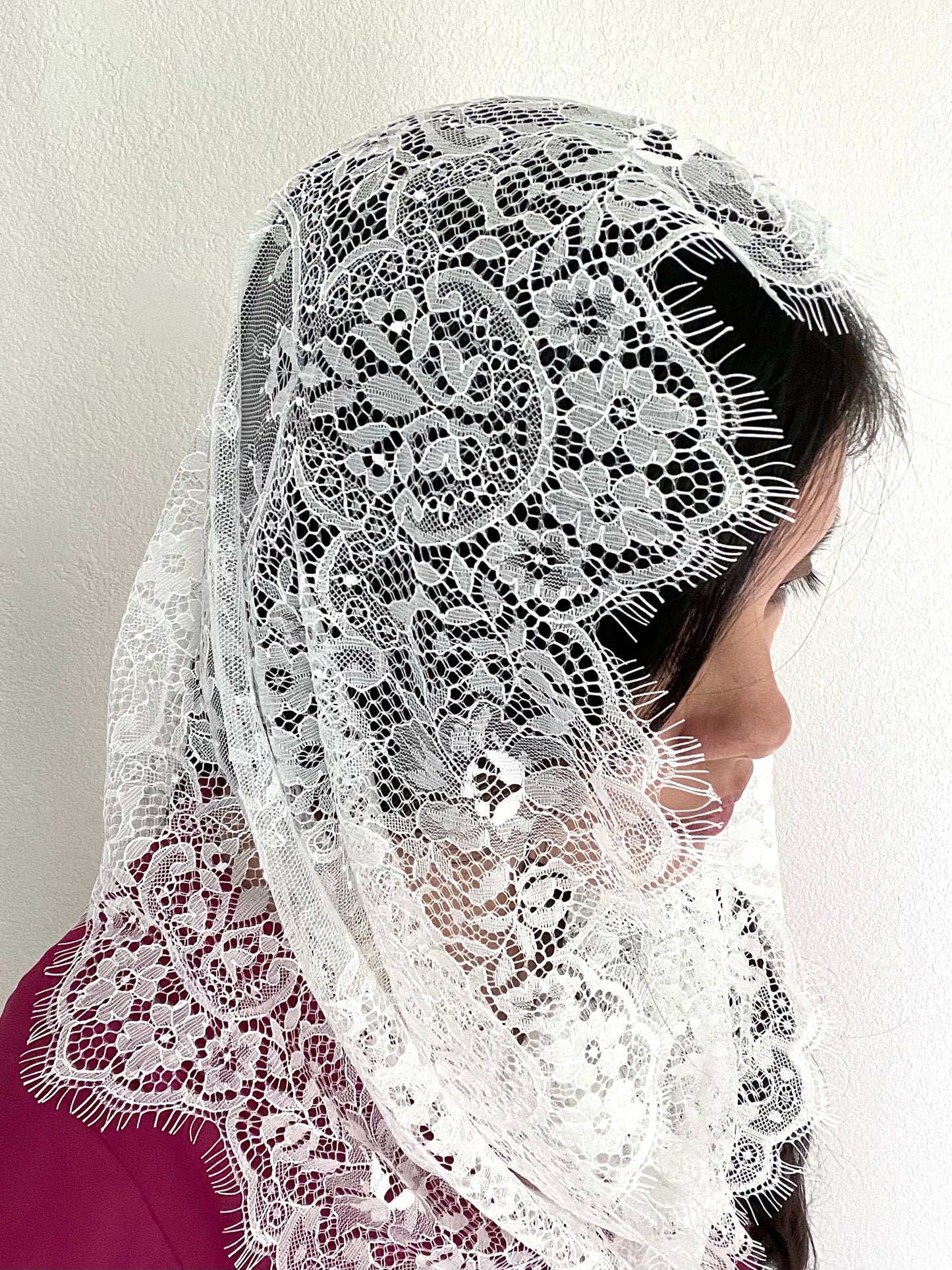 Seat of Wisdom Infinity Veil - Mommy & Me Set-