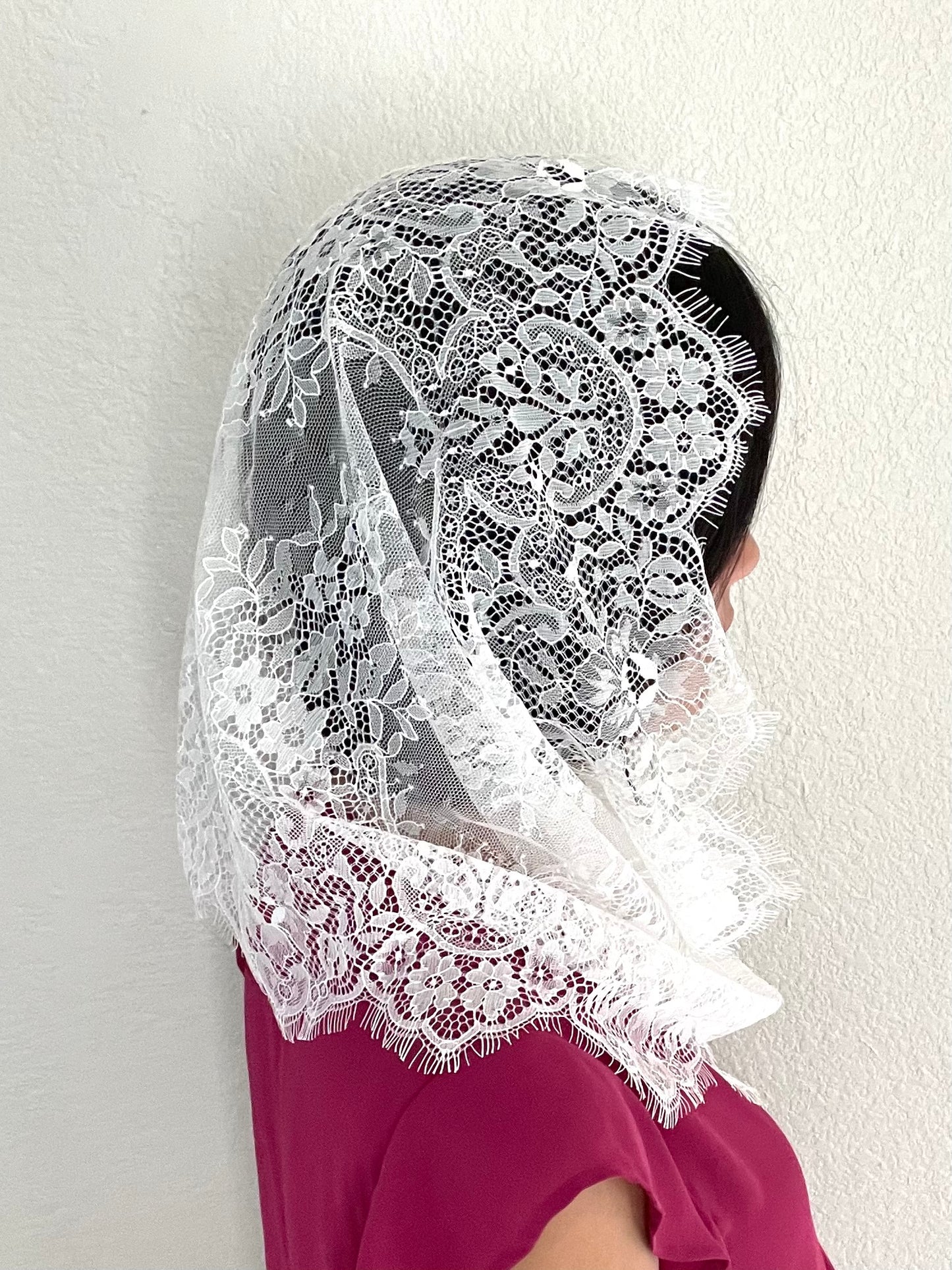 Seat of Wisdom Infinity Veil - Mommy & Me Set-
