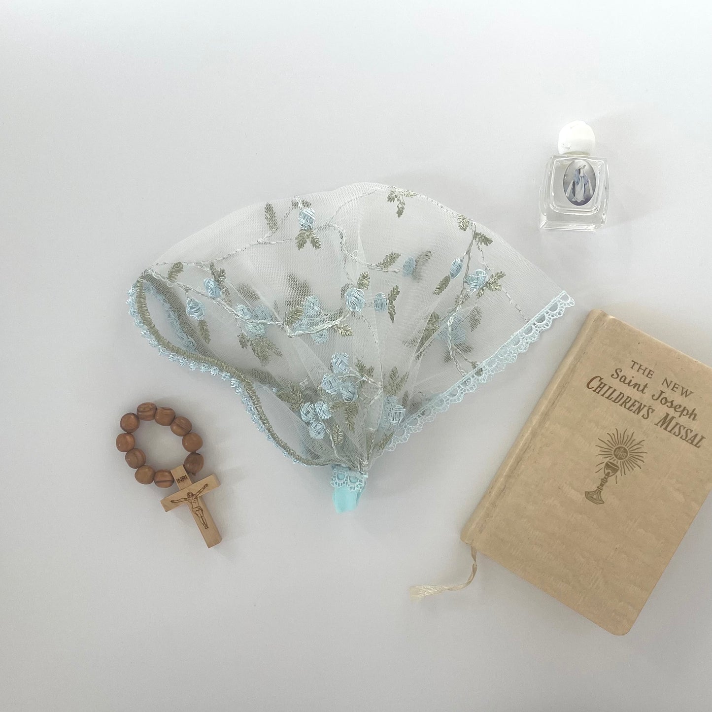 Queen of Peace - Baby Headband Veil