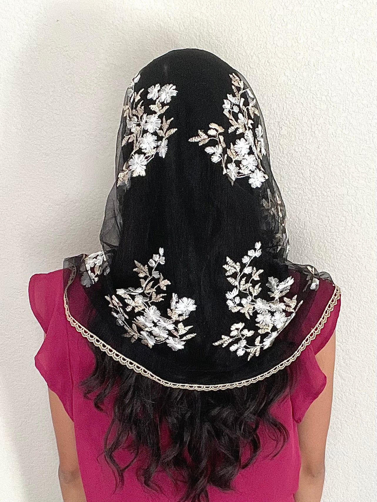 Queen of Families Infinity Veil - Women (Copy)-Women Veil-Mama Mary & Me