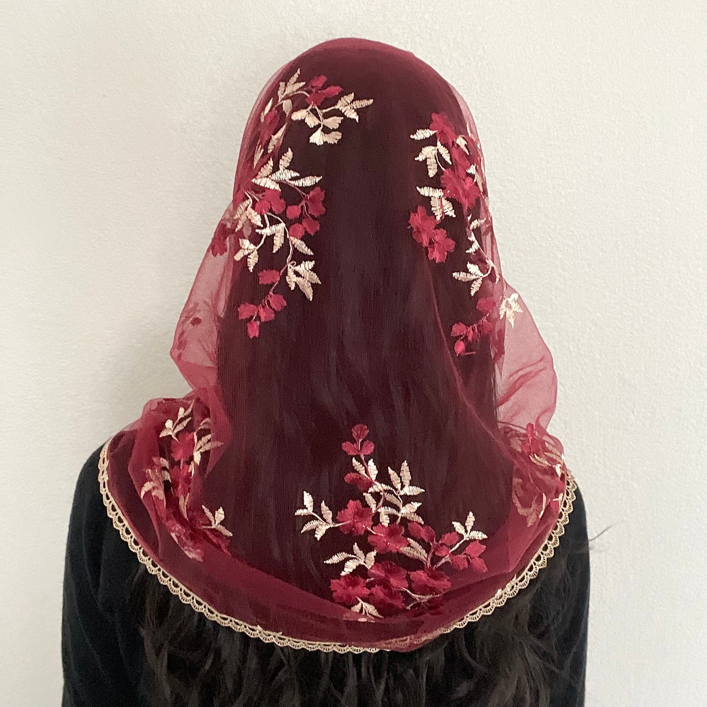Queen of Families Infinity Veil - Women (Copy)-Women Veil-Mama Mary & Me