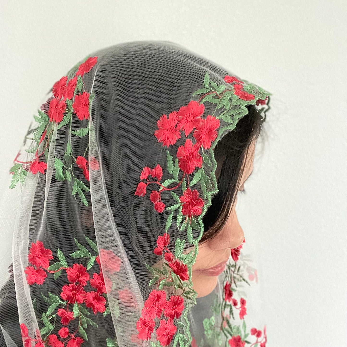 Queen of Families Infinity Veil - Women (Copy)-Women Veil-Mama Mary & Me