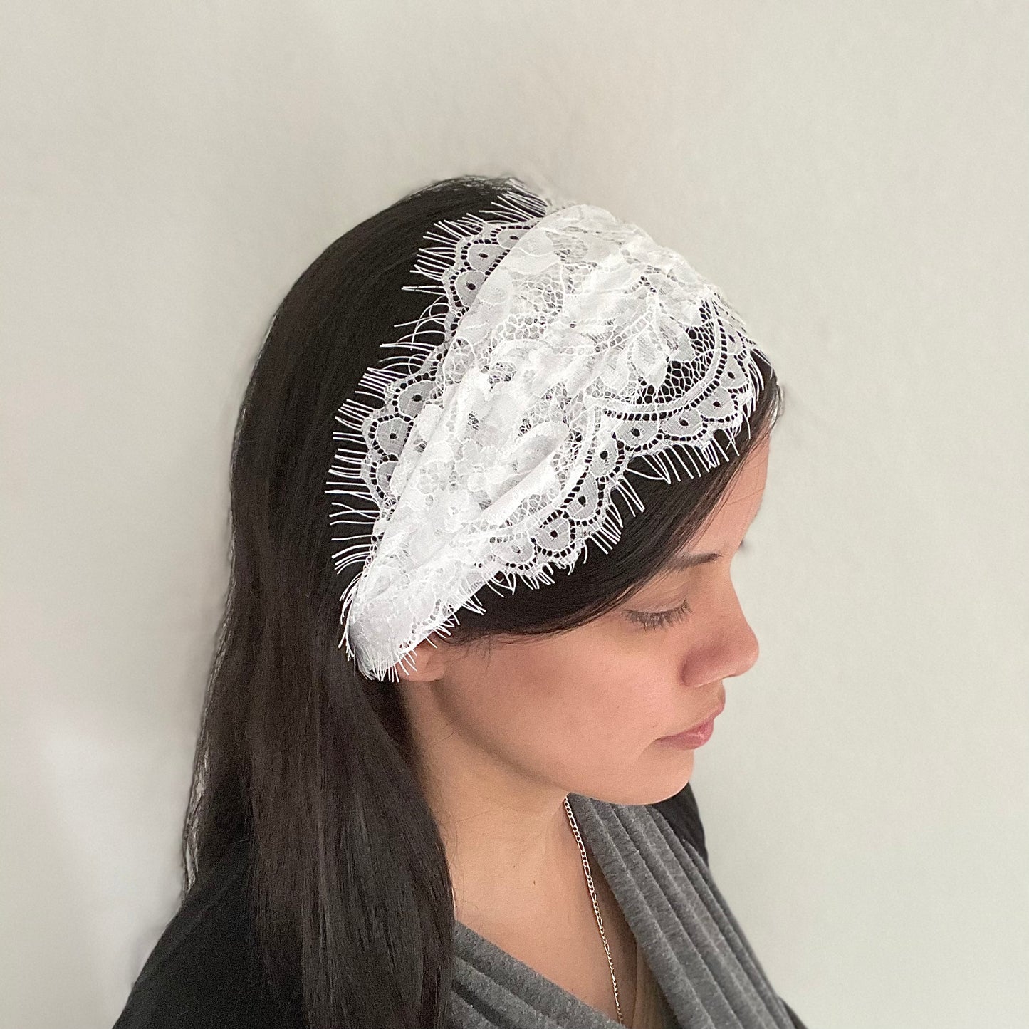 Ark of the Covenant - Headband Veil with Ties