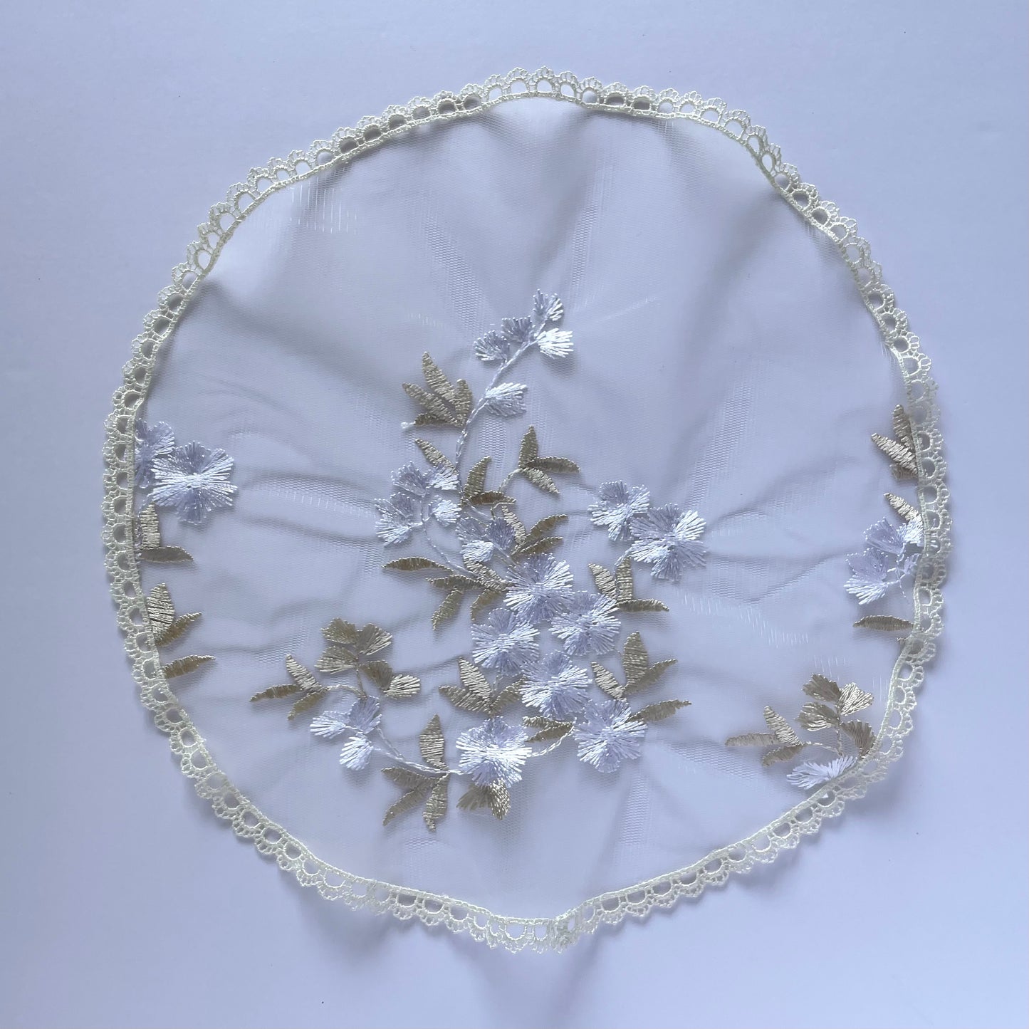 Queen of Families - Circular Cap Veil-Girls Veil-Mama Mary & Me