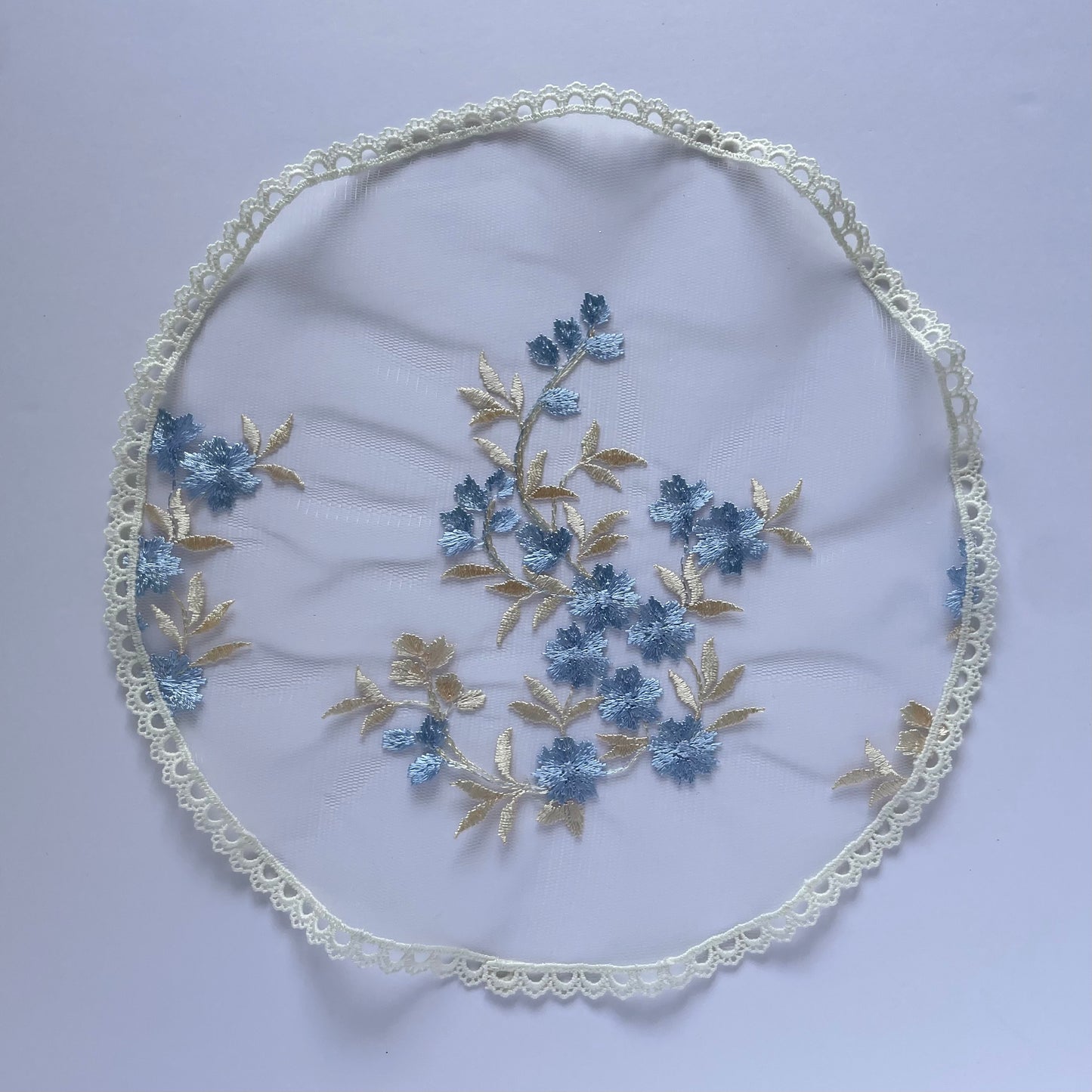 Queen of Families - Circular Cap Veil-Girls Veil-Mama Mary & Me