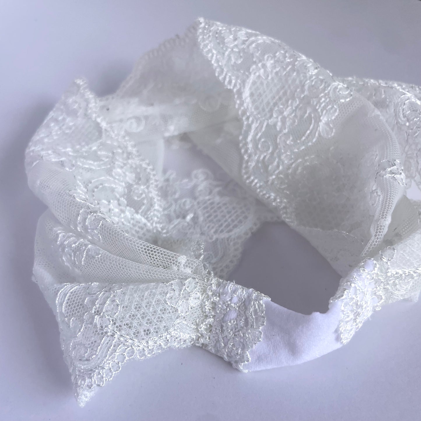 Virgin Most Prudent- Baby Headband Veil