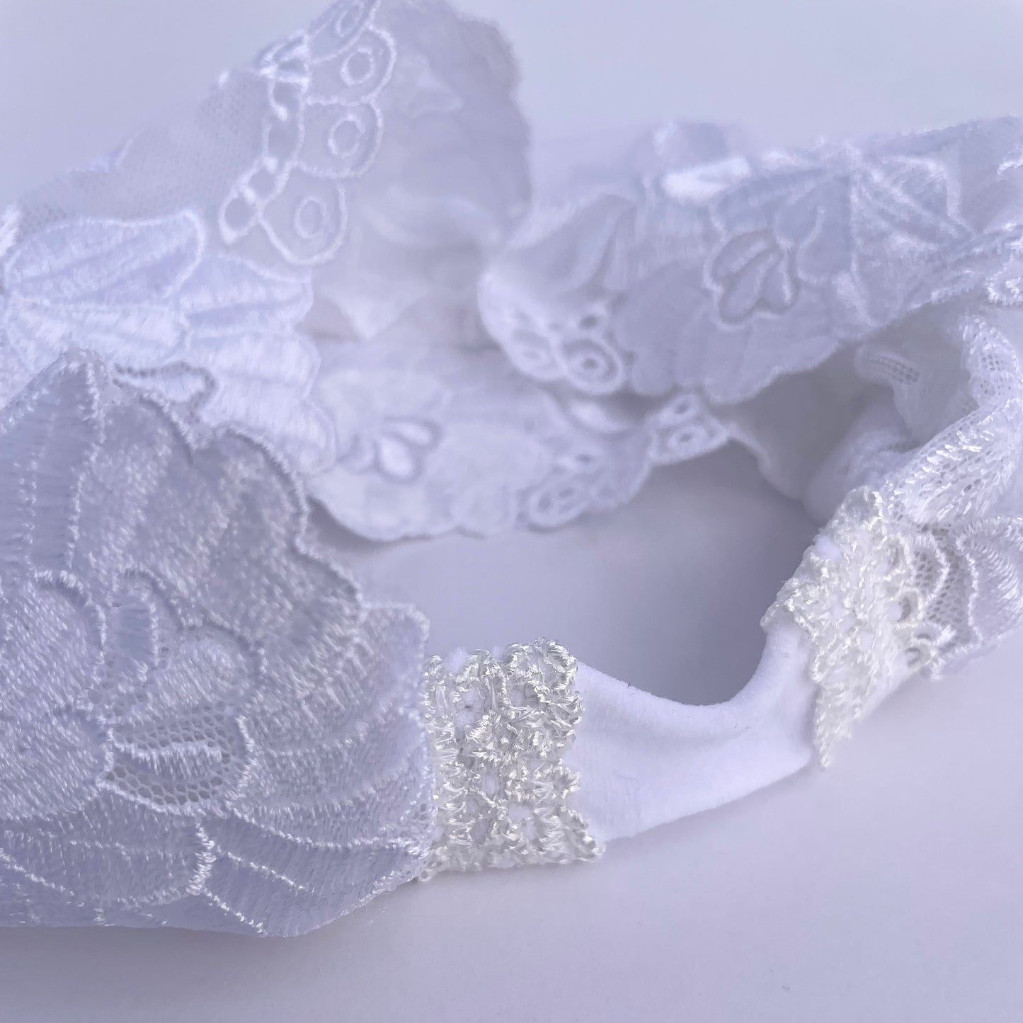 Virgin Most Renowned - Baby Headband Veil