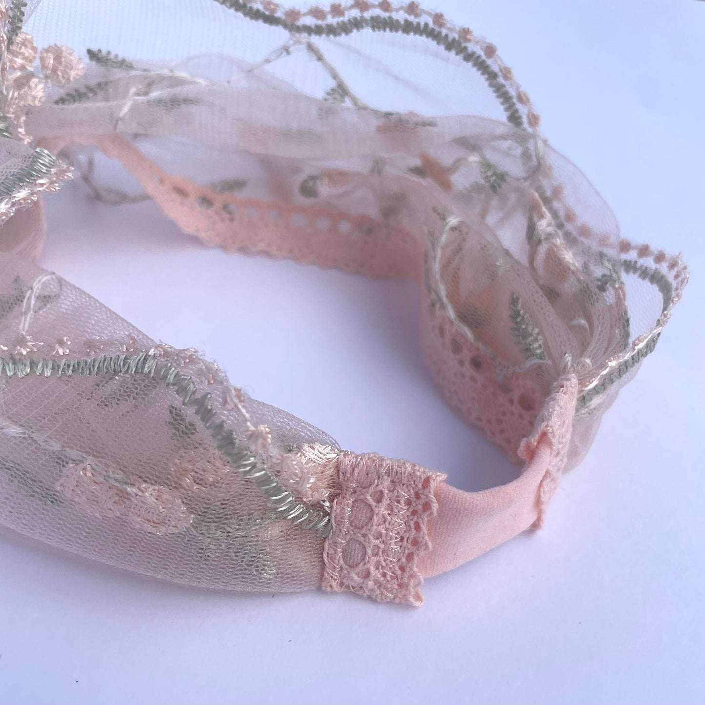 Queen of Peace - Baby Headband Veil