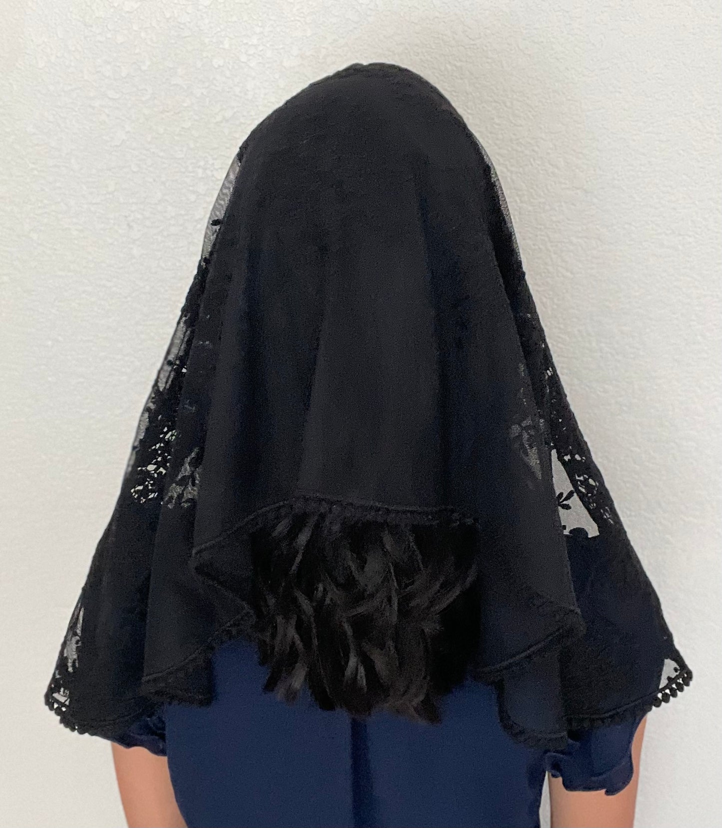 Queen of All Saints Shawl Veil - Girls-Girls Veil-Mama Mary & Me