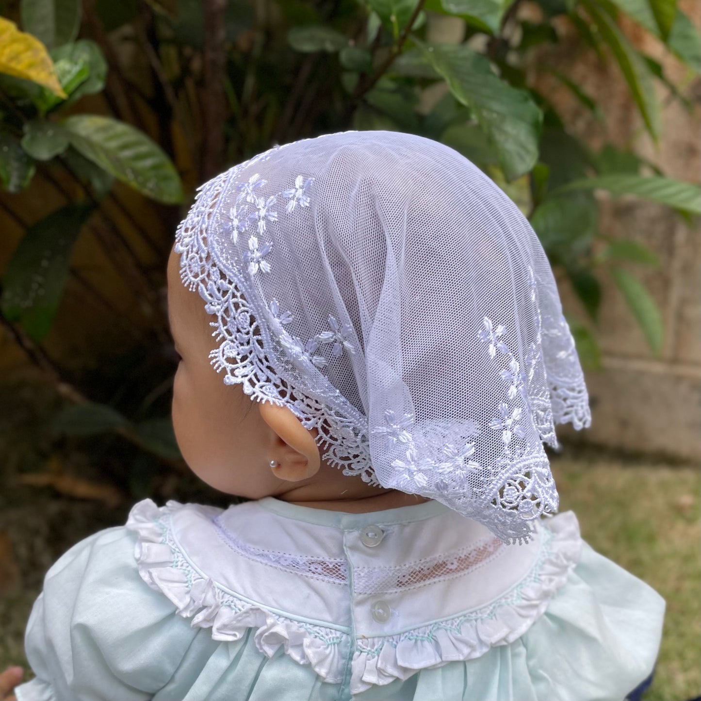 Refuge of Sinners - Baby Headband Veil