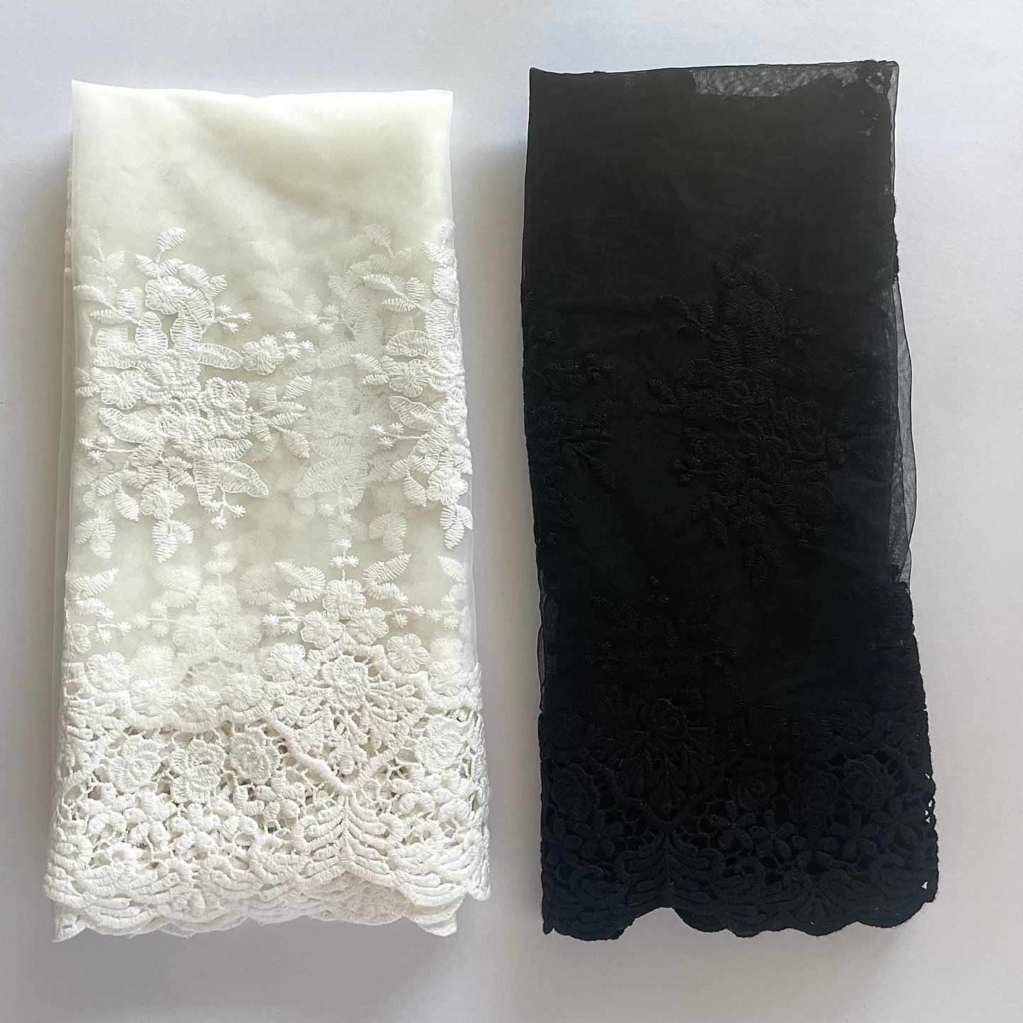 Queen of All Saints Narrow Shawl Veil - Women
