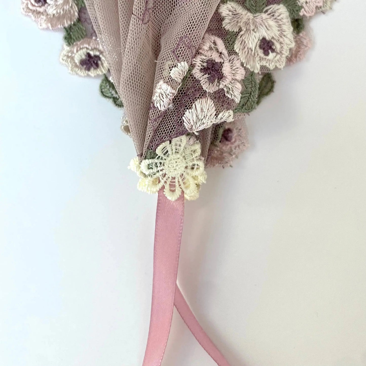 Queen of the Most Holy Rosary - Headband Veil with Ties Mama Mary & Me