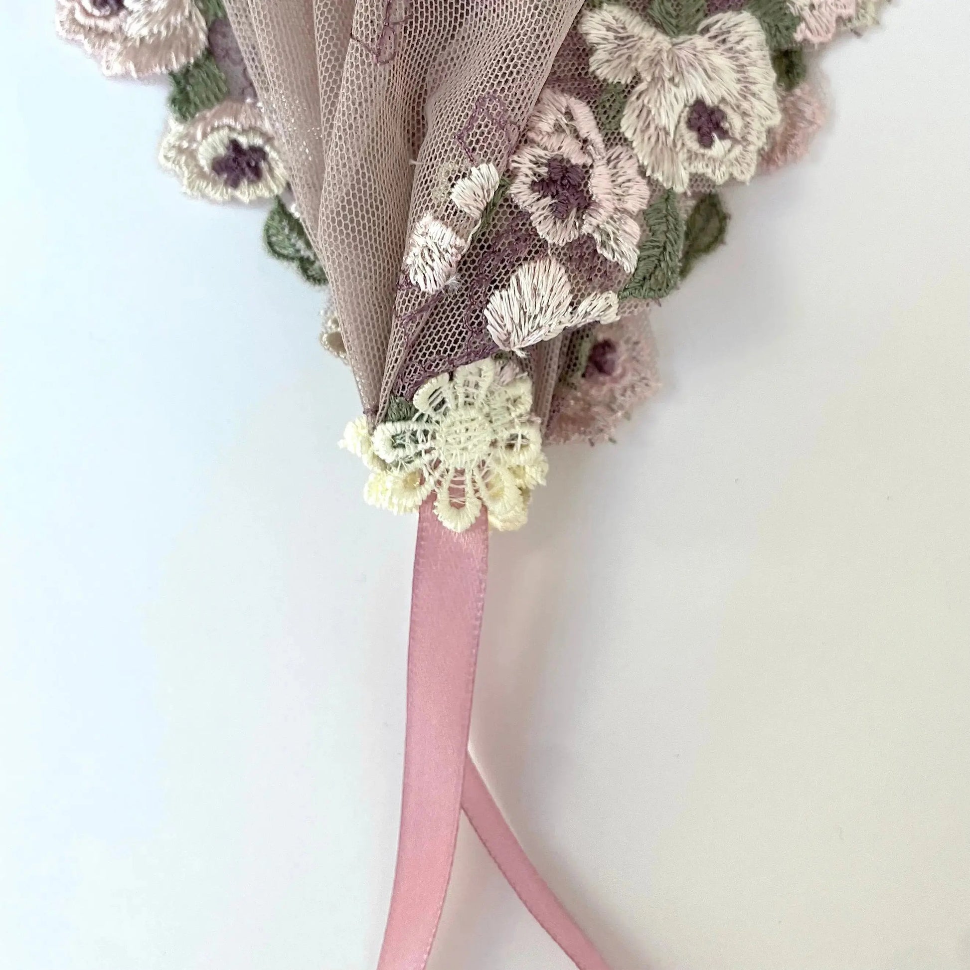 Queen of the Most Holy Rosary - Headband Veil with Ties Mama Mary & Me