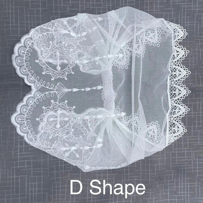 Mother of Christ - Baby Headband Veil Mama Mary & Me