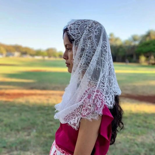 Seat of Wisdom Infinity Veil - Mommy & Me Set-