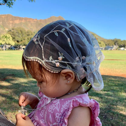 Queen of Peace - Baby Headband Veil