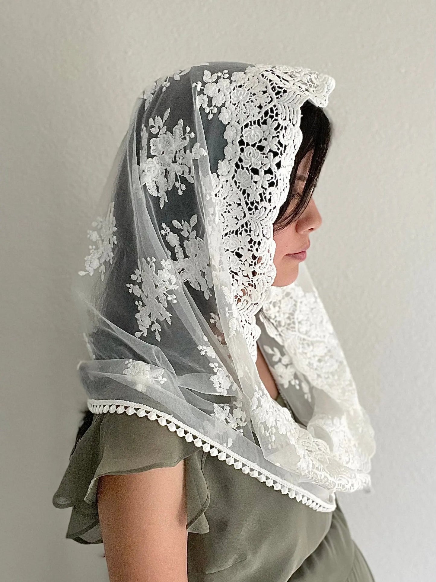 Queen of All Saints Infinity Veil Mama Mary & Me