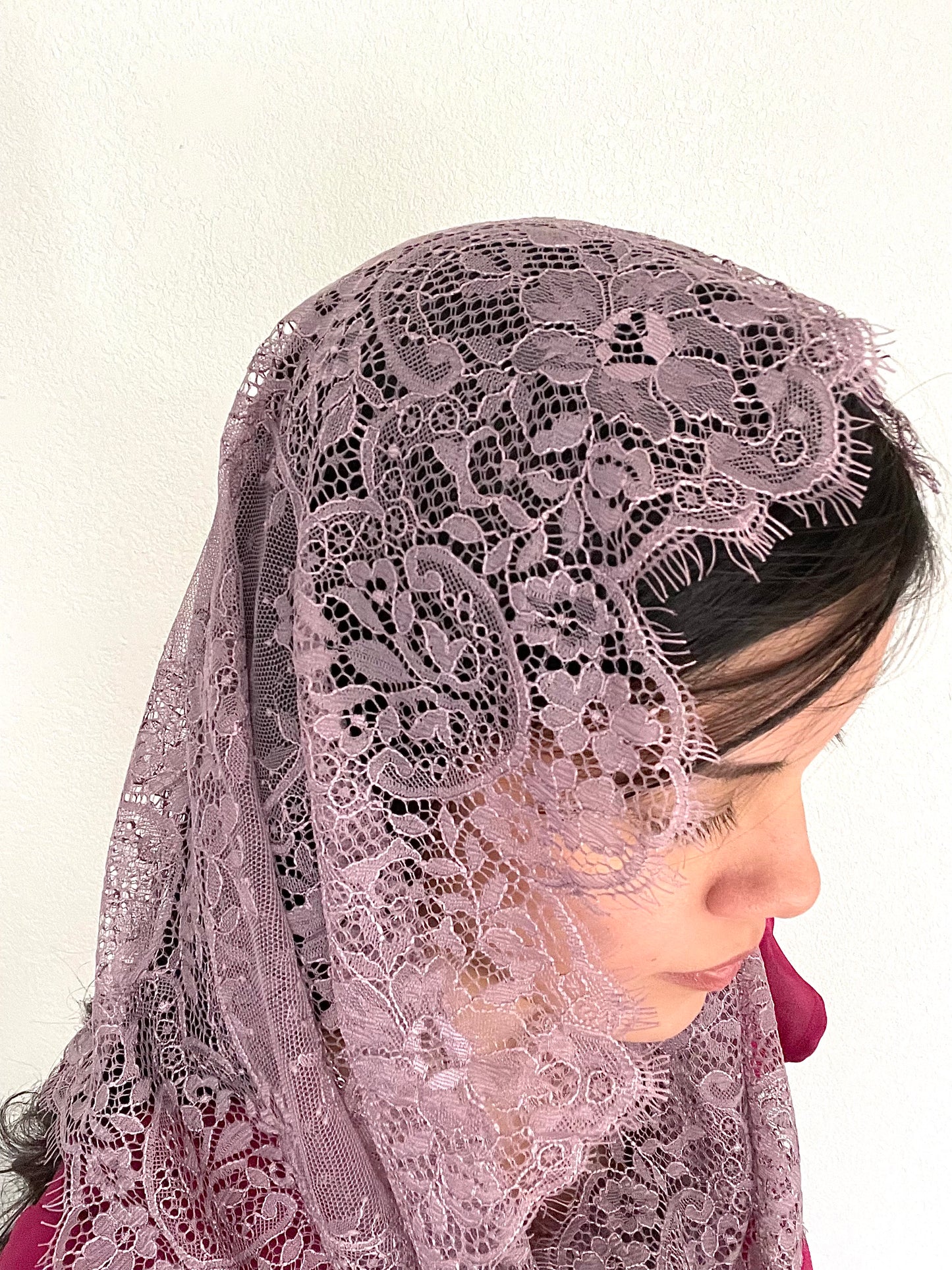 Seat of Wisdom Infinity Veil - Girls-Girls Veil-Mama Mary &amp; Me