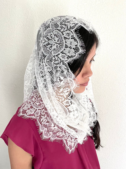 Seat of Wisdom Infinity Veil - Mommy & Me Set-