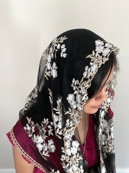 Queen of Families Infinity Veil - Women (Copy)-Women Veil-Mama Mary &amp; Me