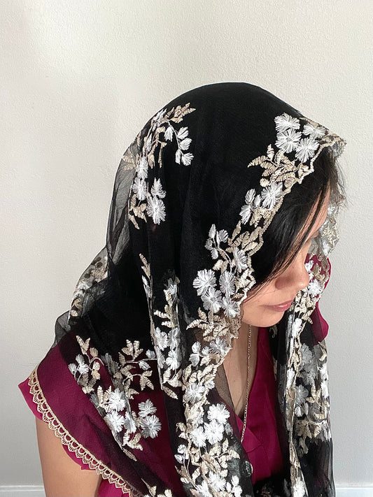 Queen of Families Infinity Veil - Women (Copy)-Women Veil-Mama Mary &amp; Me