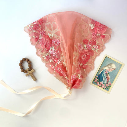 Vessel of Honor - Headband Veil with Ties
