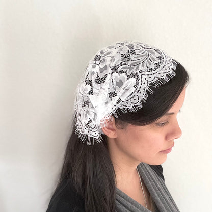 Ark of the Covenant - Headband Veil with Ties