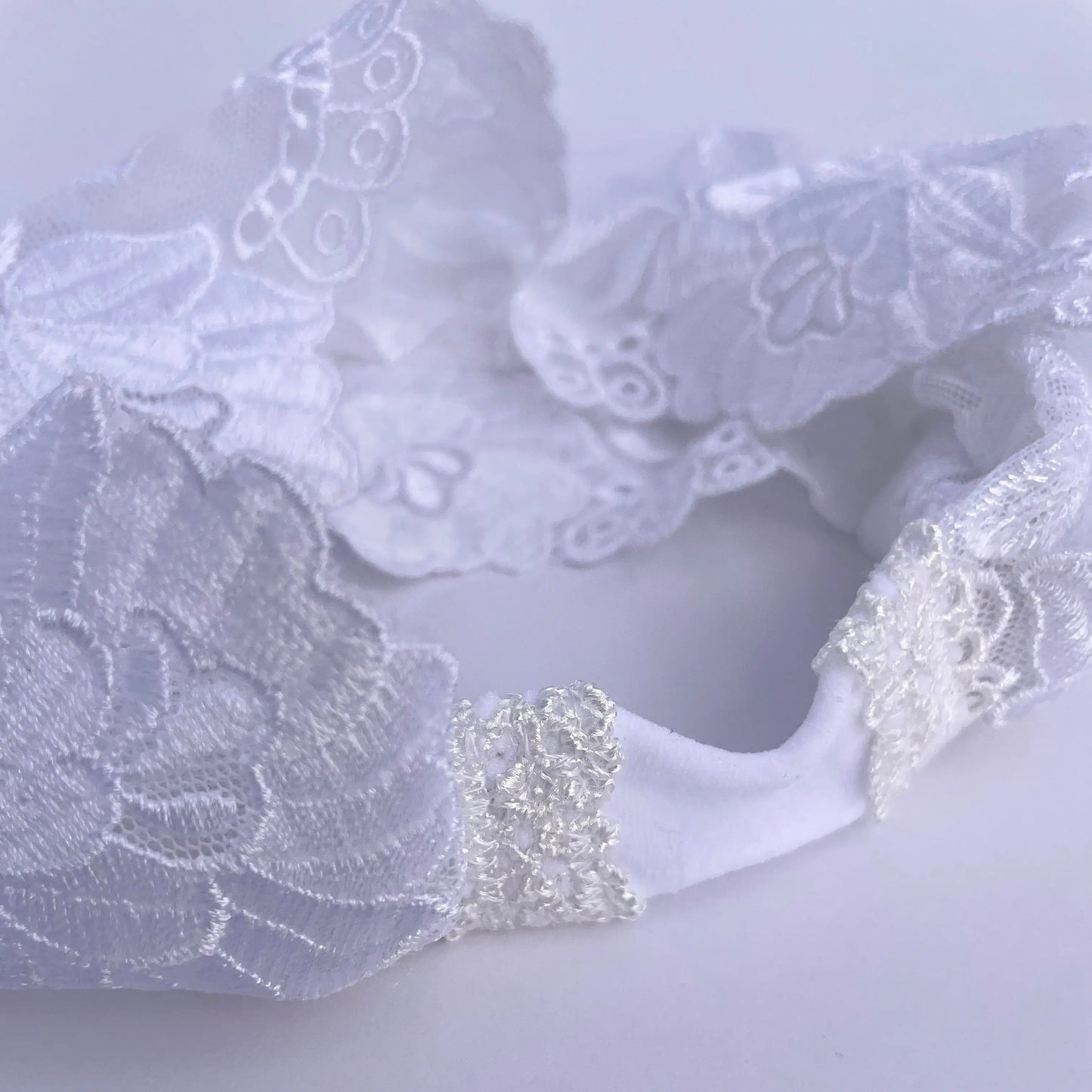 Virgin Most Renowned - Baby Headband Veil Mama Mary & Me