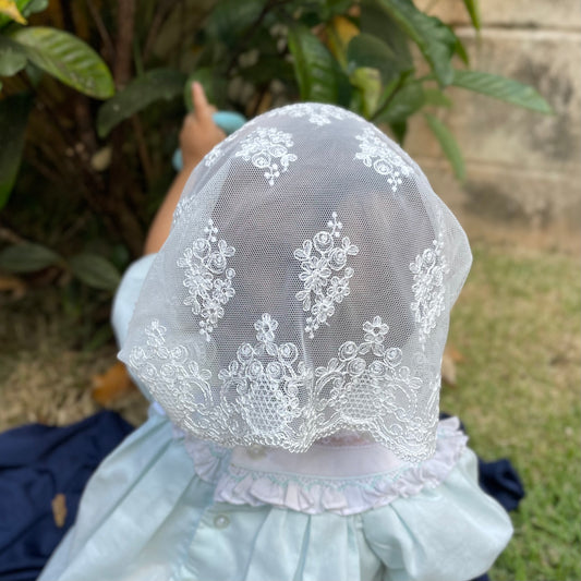 Virgin Most Prudent- Baby Headband Veil