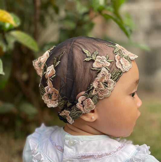 Holy Virgin of Virgins - Baby Headband Veil