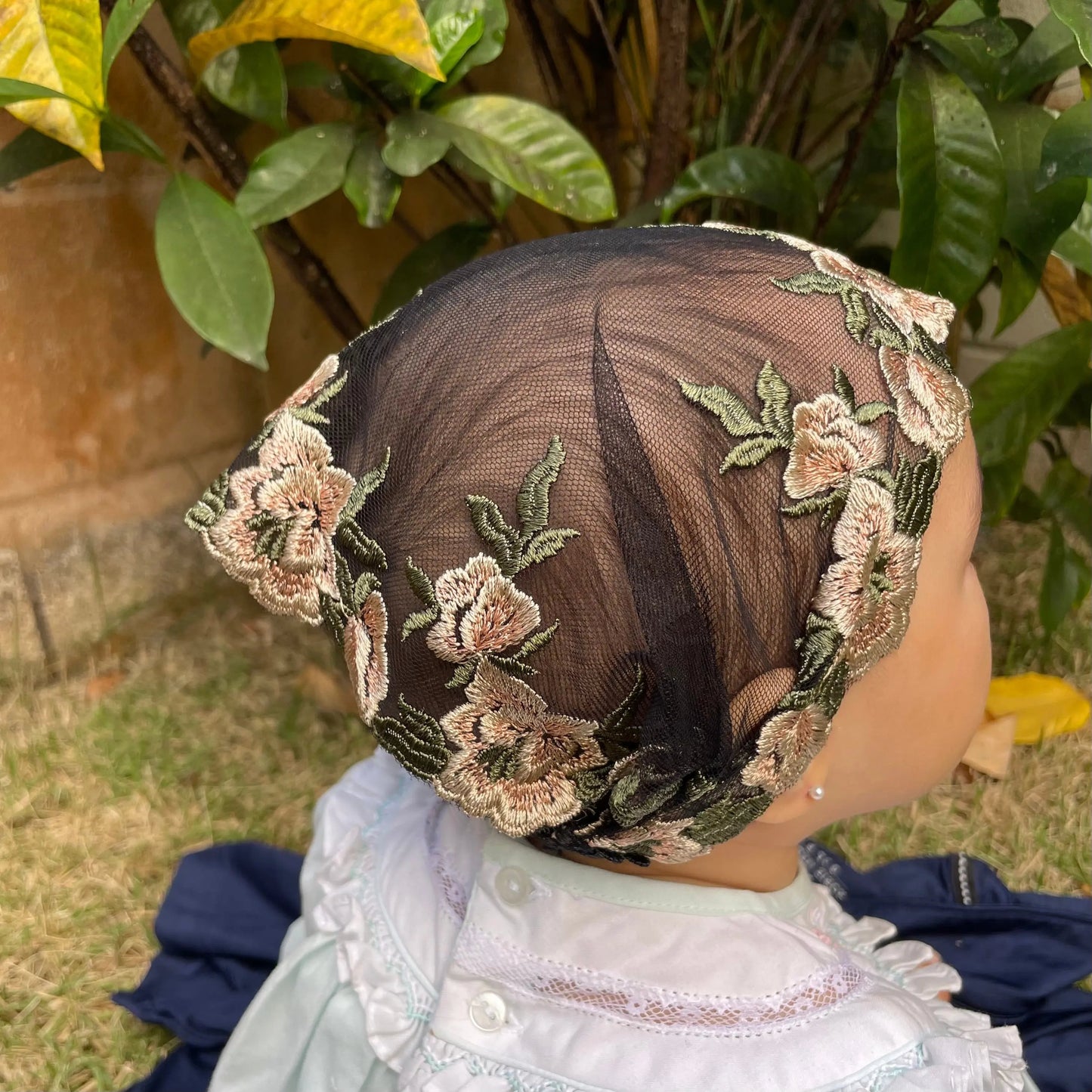 Holy Virgin of Virgins - Baby Headband Veil Mama Mary & Me