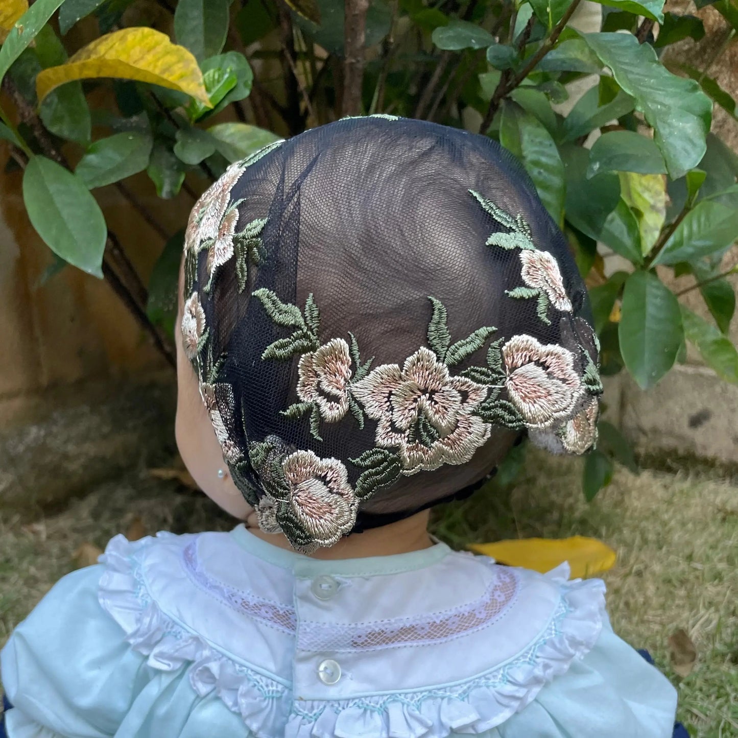Holy Virgin of Virgins - Baby Headband Veil Mama Mary & Me