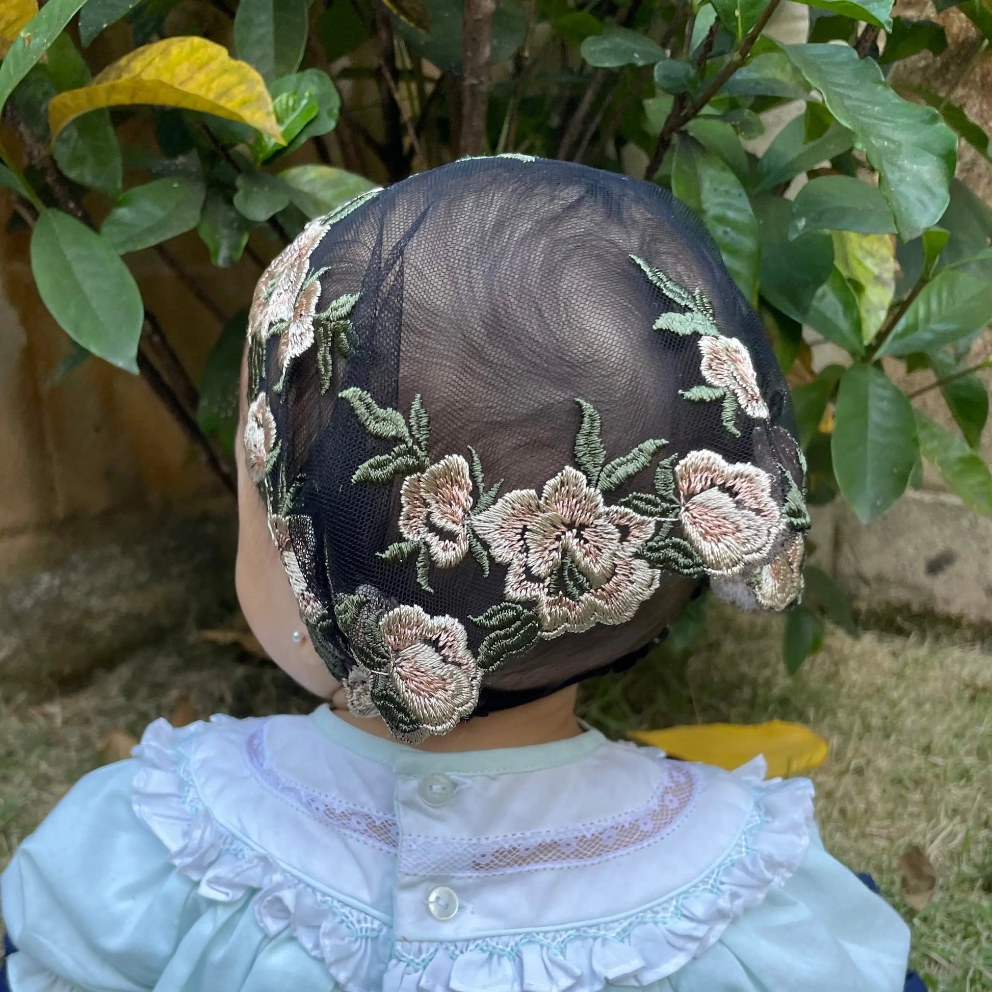 Holy Virgin of Virgins - Baby Headband Veil Mama Mary & Me