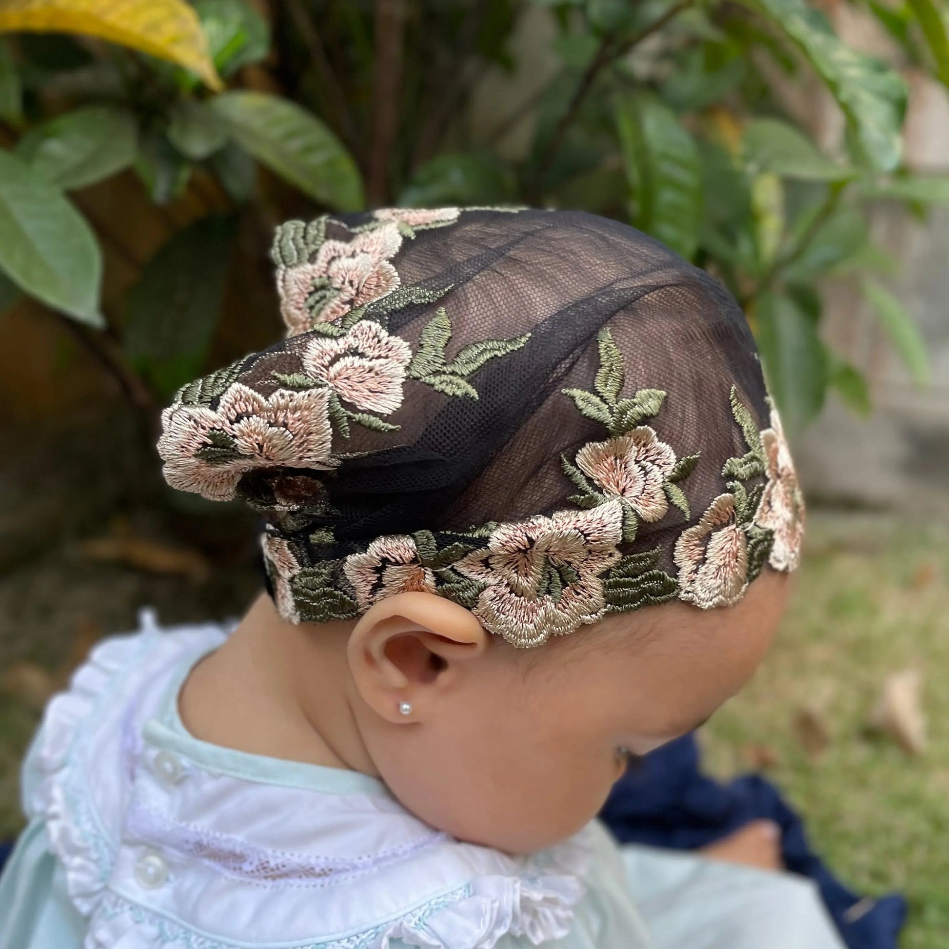 Holy Virgin of Virgins - Baby Headband Veil Mama Mary & Me