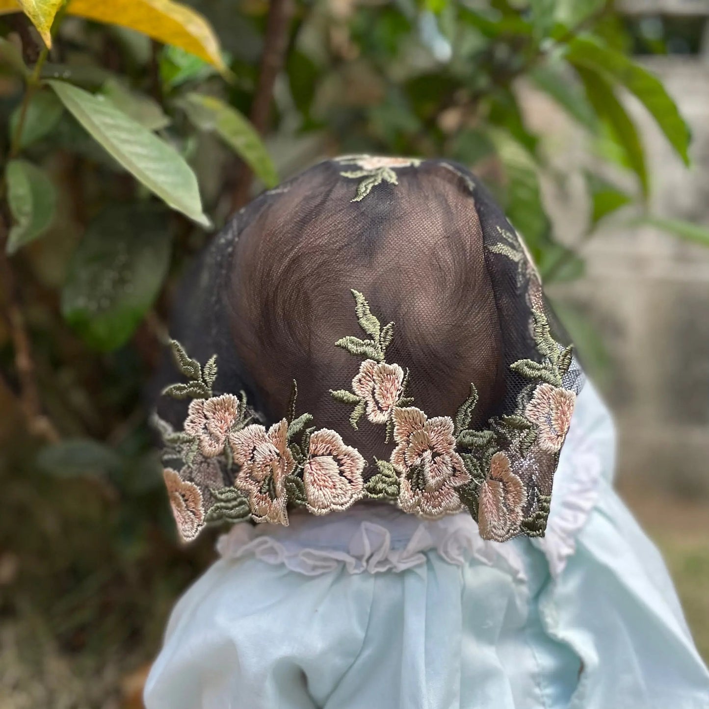 Holy Virgin of Virgins - Baby Headband Veil Mama Mary & Me