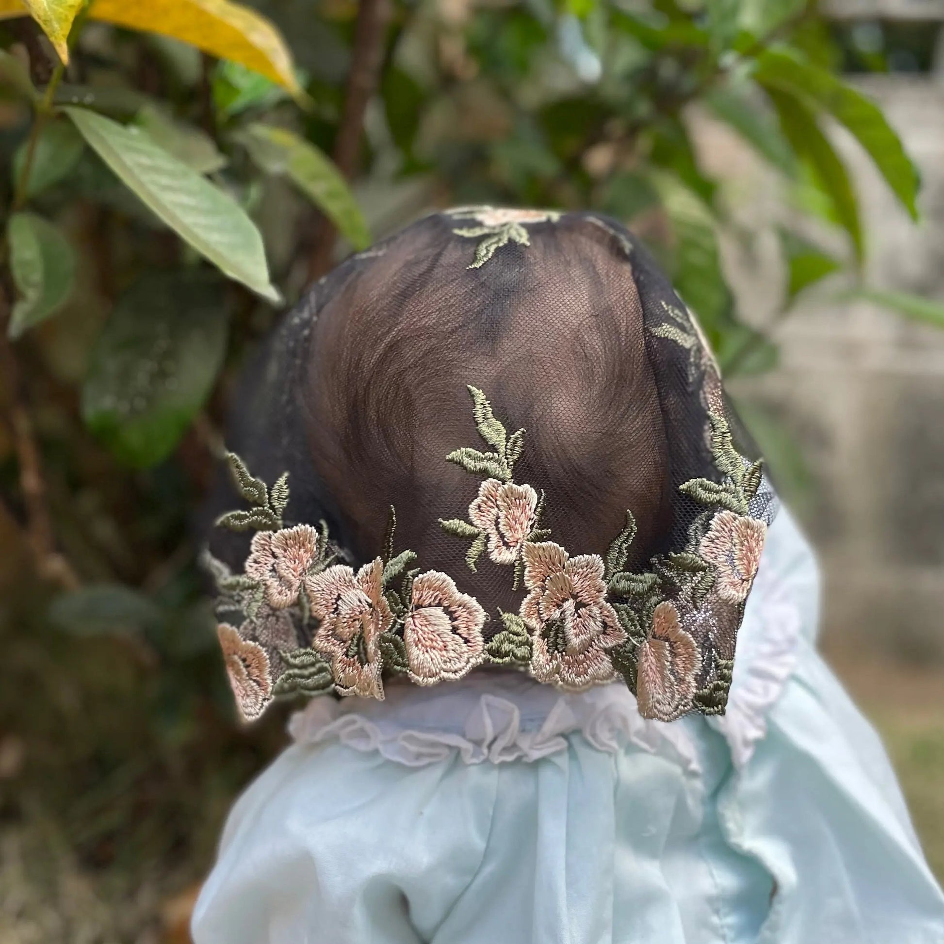 Holy Virgin of Virgins - Baby Headband Veil Mama Mary & Me