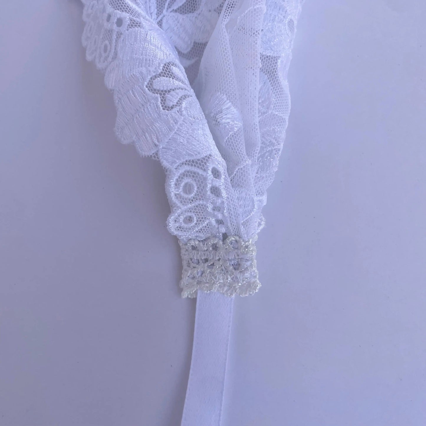 Virgin Most Renowned - Headband Veil With Ties Mama Mary & Me