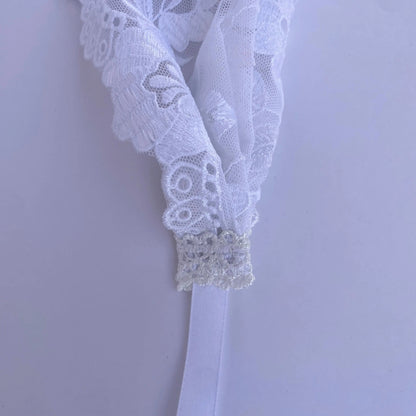 Virgin Most Renowned - Headband Veil With Ties Mama Mary & Me