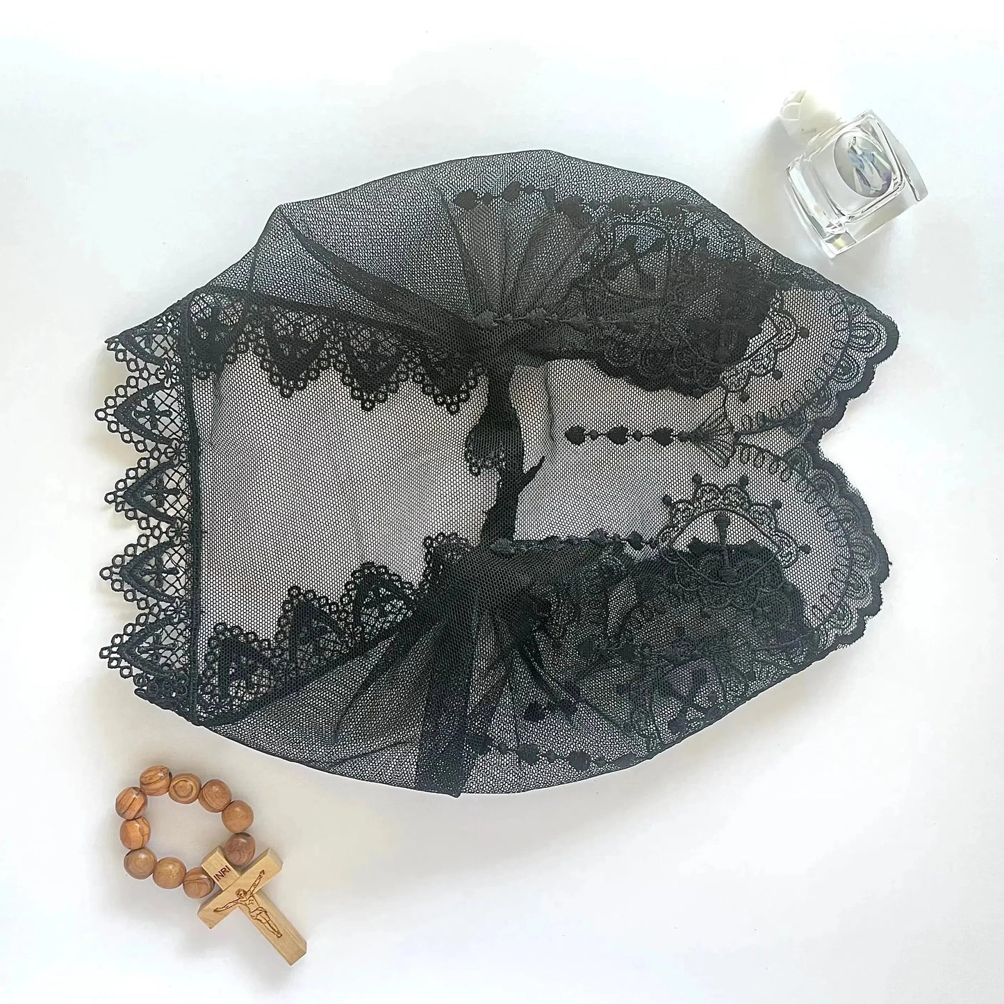 Mother of Christ - Baby Headband Veil Mama Mary & Me