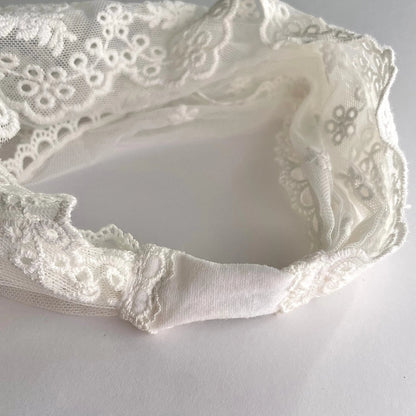 Queen of Virgins - Baby Headband Veil Mama Mary & Me